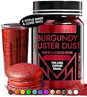Vista 14 de MONÉGASQUE Purpurina comestible plateada para bebidas, 0.51 onzas, purpurina comestible para pasteles y cócteles, polvo plateado brillante