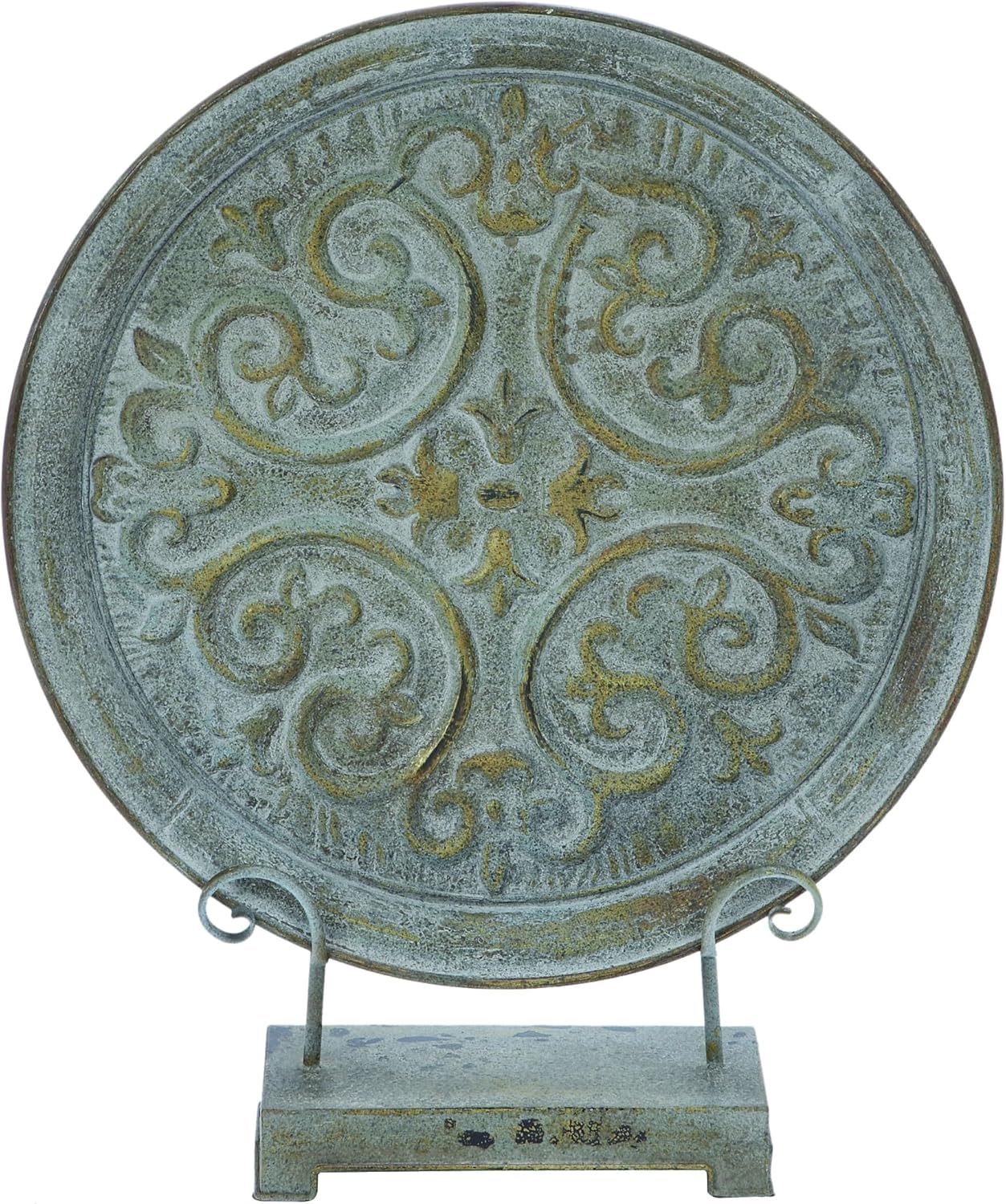 Woodland Imports Roman Table Top Plate Décor Home & Kitchen