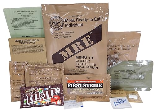 (Comidas lista para comer) Seleccione su comida, comidas genuinas del ejército de los Estados Unidos