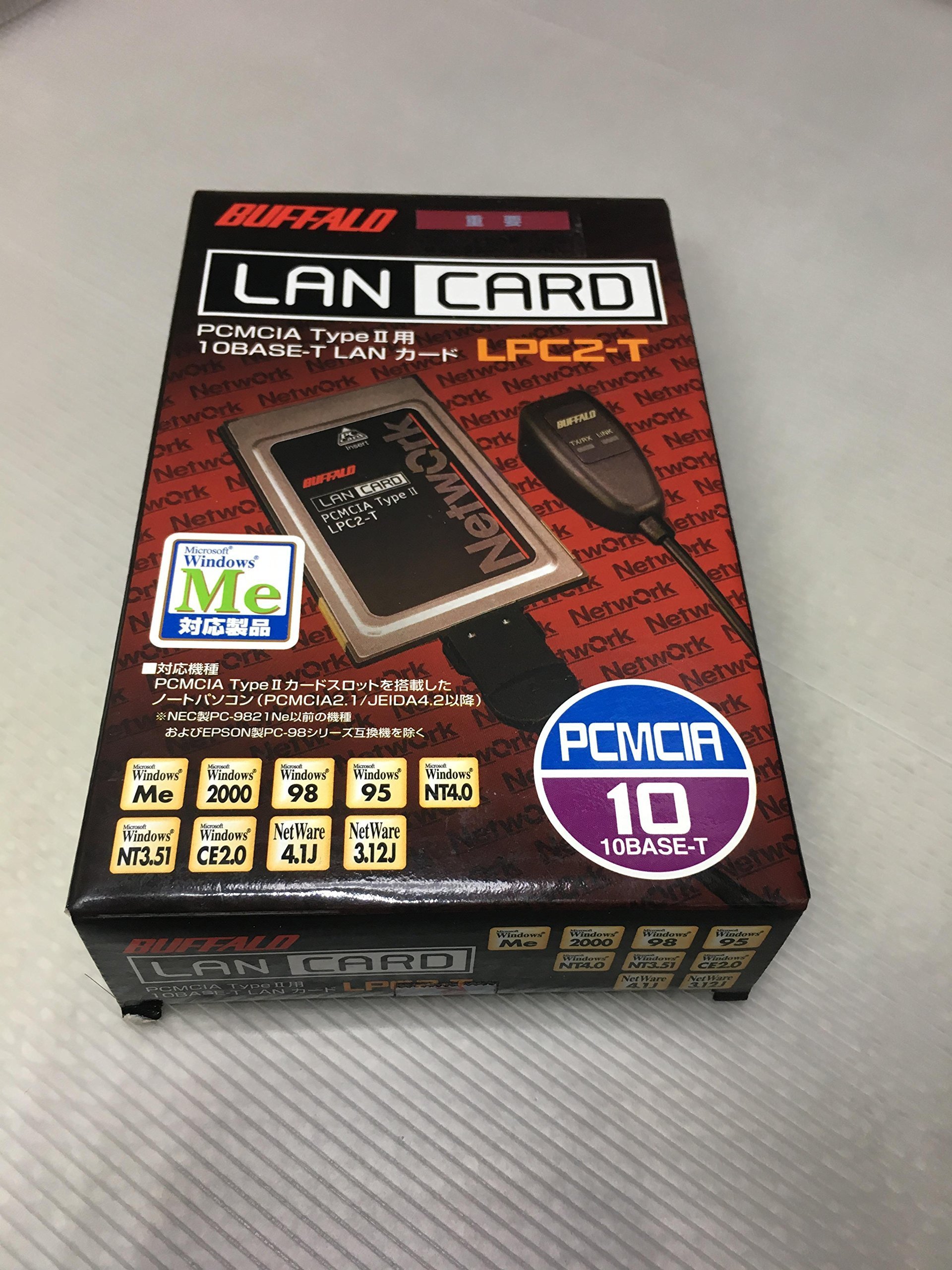 Amazon.co.jp: BUFFALO LPC2-T (PCMCIA用 LANカード) : Computers