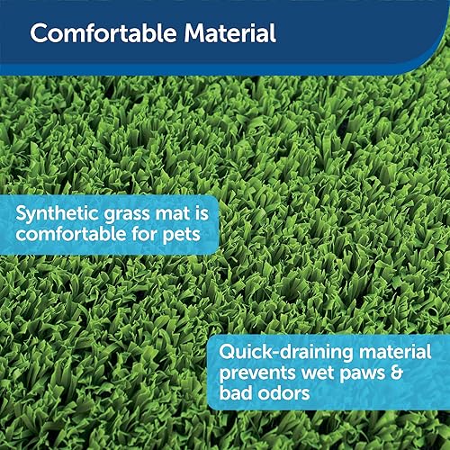 Miniatura 2 de PetSafe Hierba de repuesto para mascotas pequeñas, sistema de entrenamiento portátil para perros para interiores, césped artificial para perros,