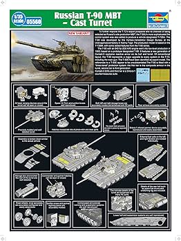 Amazon | トランペッター 1/35 ロシア連邦軍 T-90A主力戦車