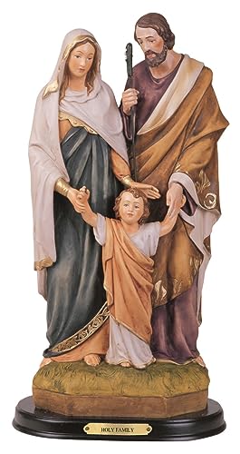 George S. Chen Imports SS-G-212.07 Holy Family Jesus Mary Joseph Religious Figurine Decoration, 12"