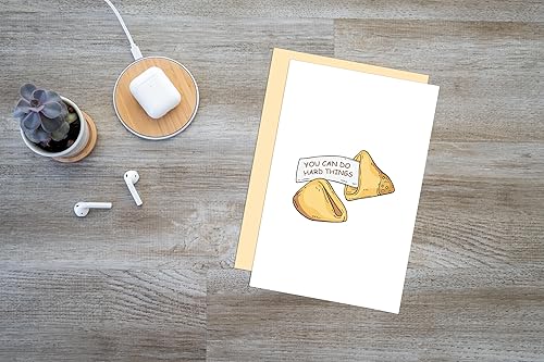 Miniatura 3 de Ure Tenk Tarjeta de aliento inspirada en la galleta de la fortuna, bonita tarjeta de afirmación para él y ella, tarjeta motivacional, tarjeta