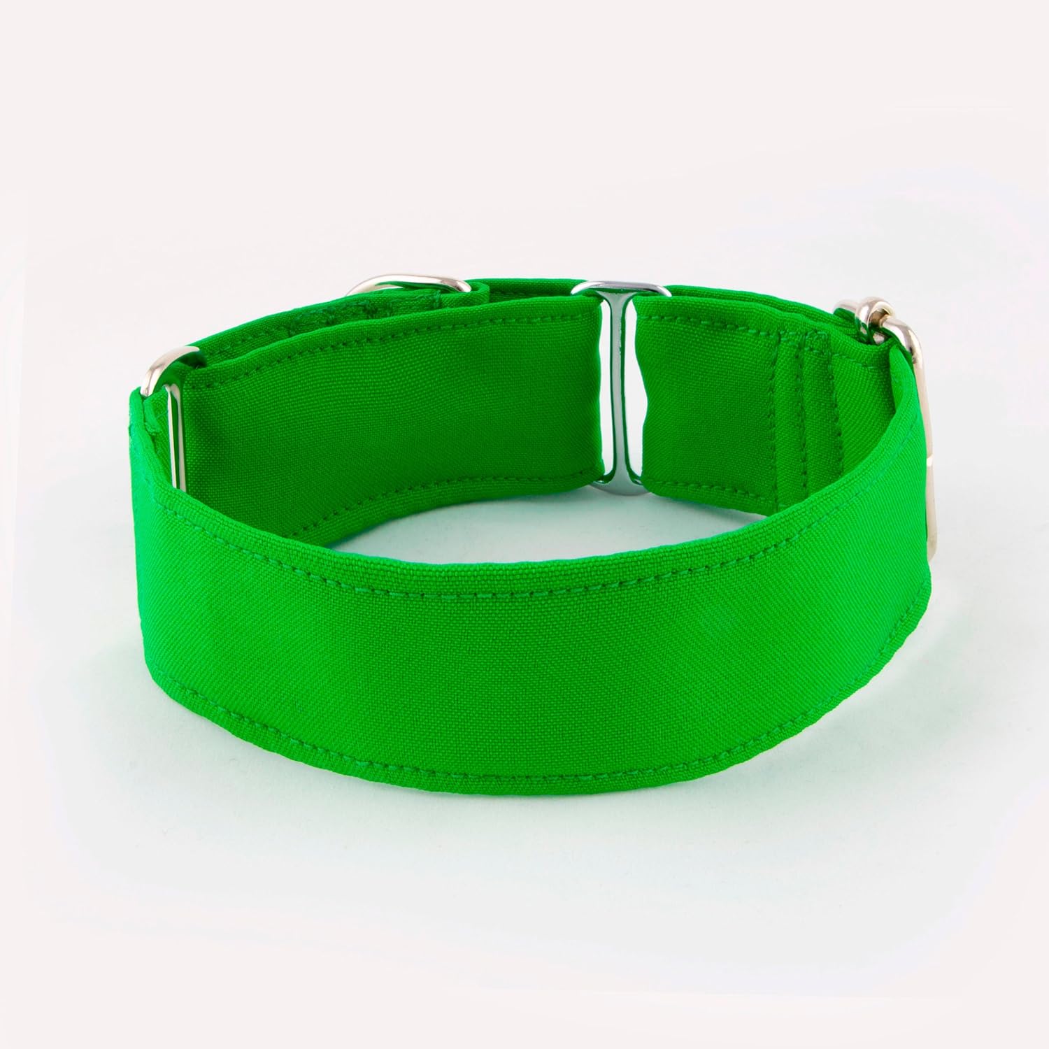 4 cm Width Size L (40 cm - 49 cm) Anti-Escape Dog Collar Green