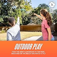 Vista 3 de Nerf Boomerang de juguete para niños – Slingerang Boomerang de espuma suave para niños – Gran regalo al aire libre para niños y niñas – Perfecto