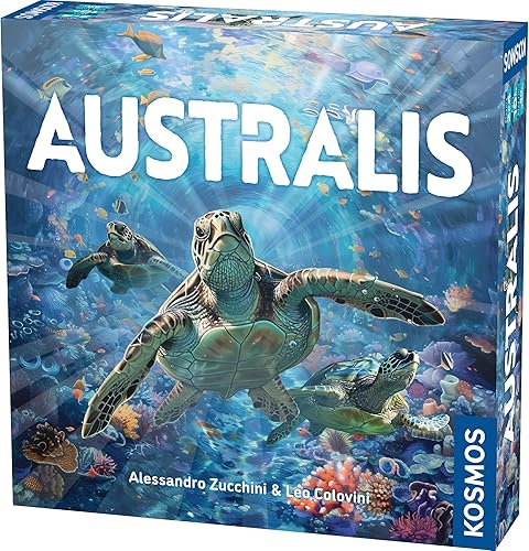 Australis | Explore The Nature of The Ocean | DICE Drafting Game | 2-4 Players | Ages 10 and UP | 60 Minute Playtime | Thames & Kosmos