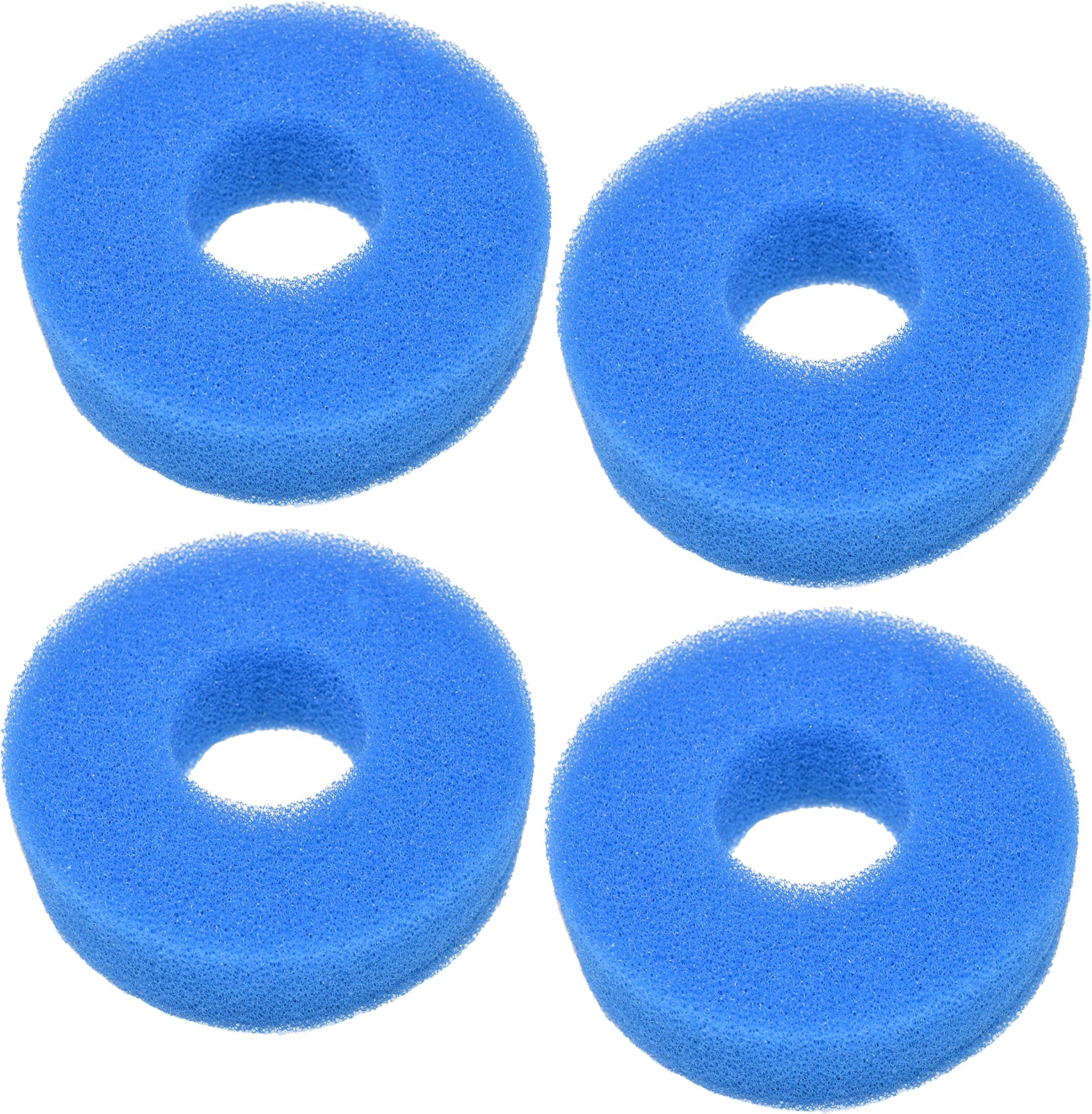 4-Pack Foam Sponge Filter Media Compatible with Laguna Pressure-Flo 1400 gal. (5000 L) and 2000 gal. (6000 L) UVC Filters, Part PT1736 PT1503 Replacement