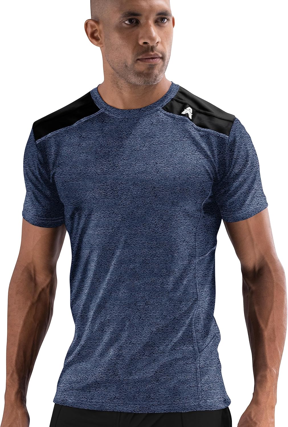 Anthem Athletics Hyperflex Mens Workout Shirts Breathable Fitted Stretch Fabric Moisture Wicking for Running Athletic Gym