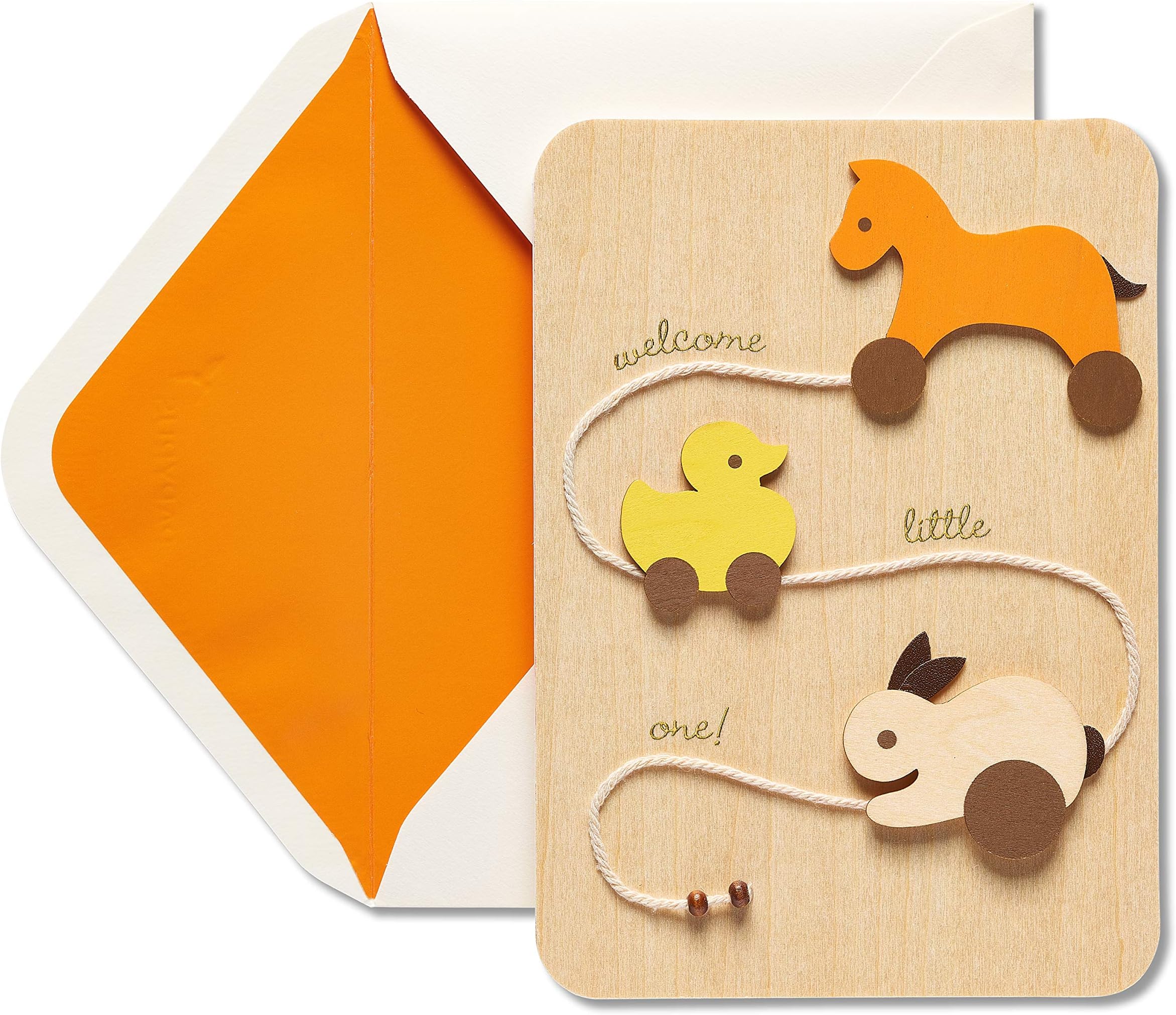 New Baby Card (Wooden Block Toys)