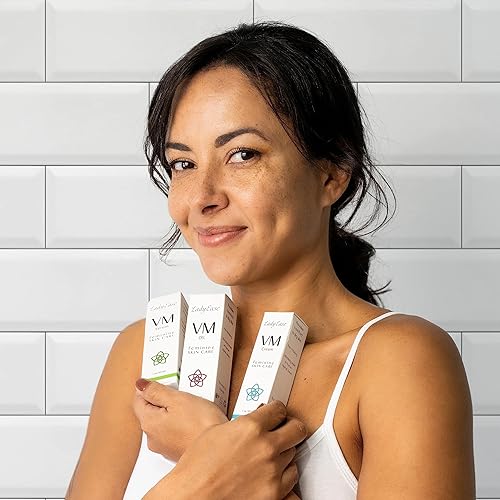 Miniatura 4 de Set de crema hidratante vaginal orgánica, aceite VM, suero VM, crema VM, reconforta la sequedad vaginal, hidrata, nutre, protege y calma - 3 onzas