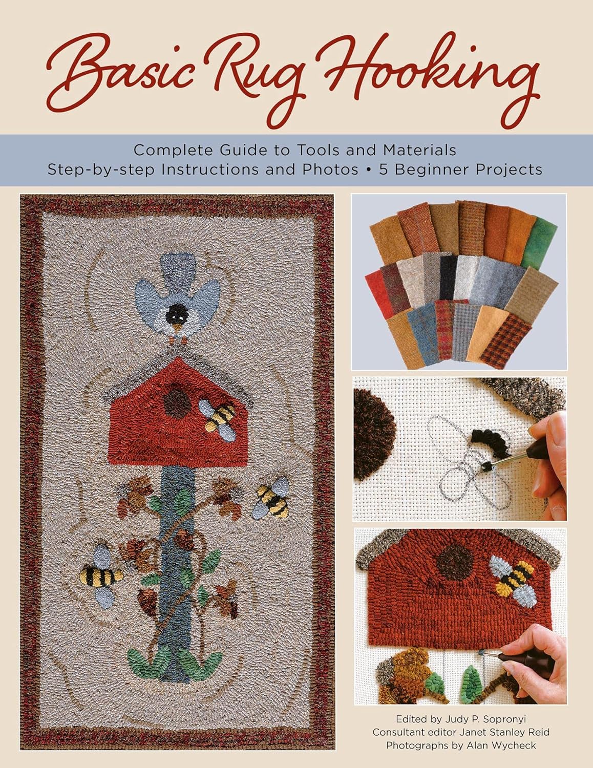 Basic Rug Hooking * Complete guide to tools and materials