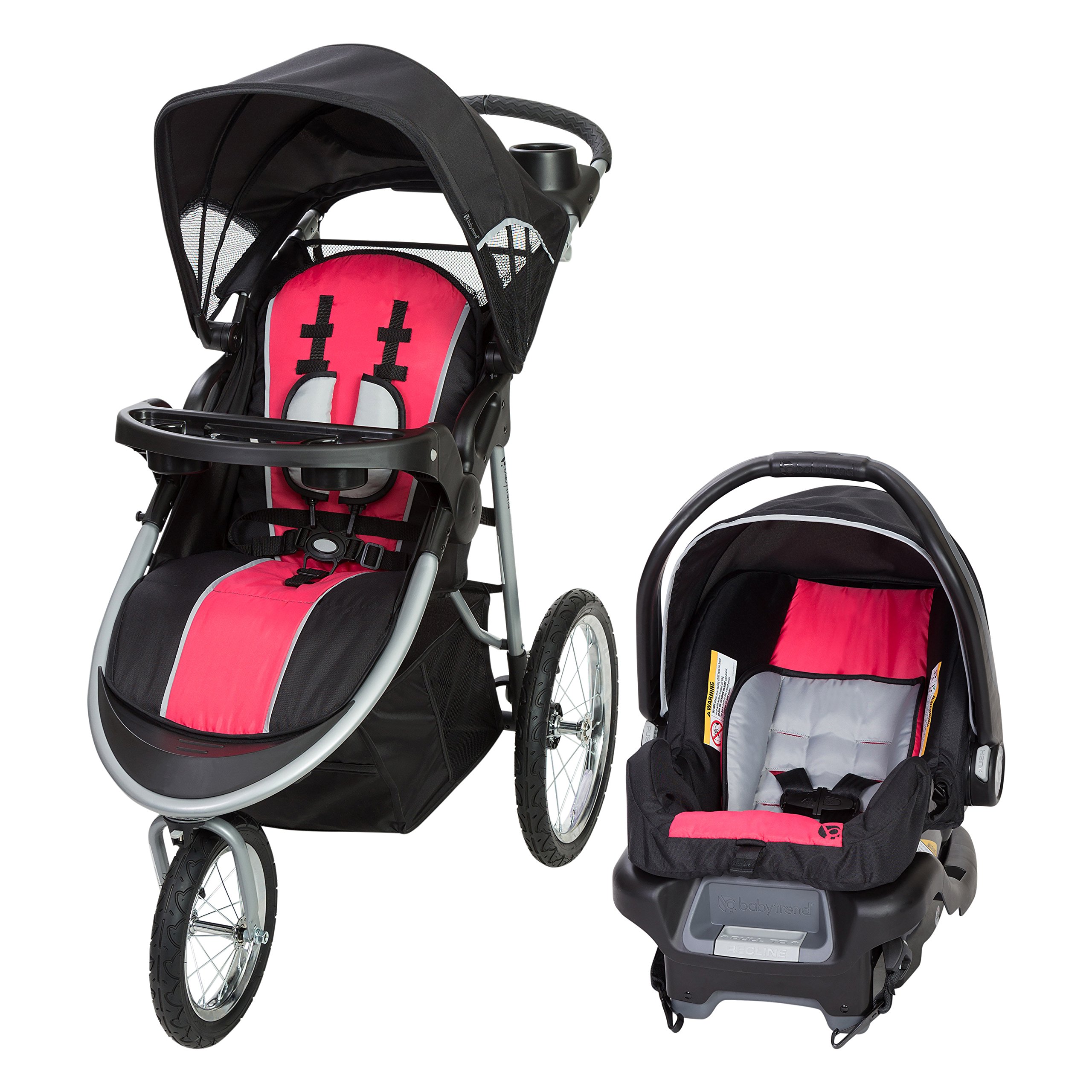 ベビーカー Baby Trend Pathway 35 Jogger Travel System, Optic Teal