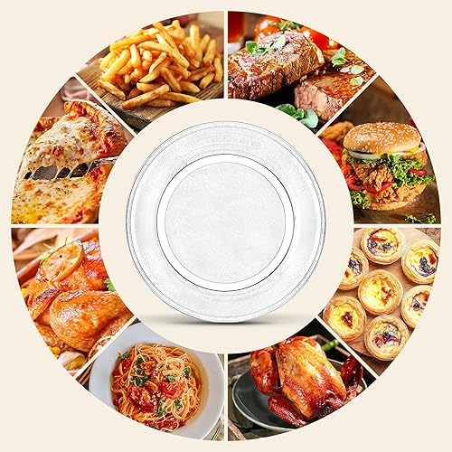 Miniatura 7 de Placa giratoria de vidrio para microondas de 16 pulgadas compatible con microondas G.E WB49X10166 WB27X43590 CSB9120SJ2SS CSB912P2N2S1 CSB913P4N1W2