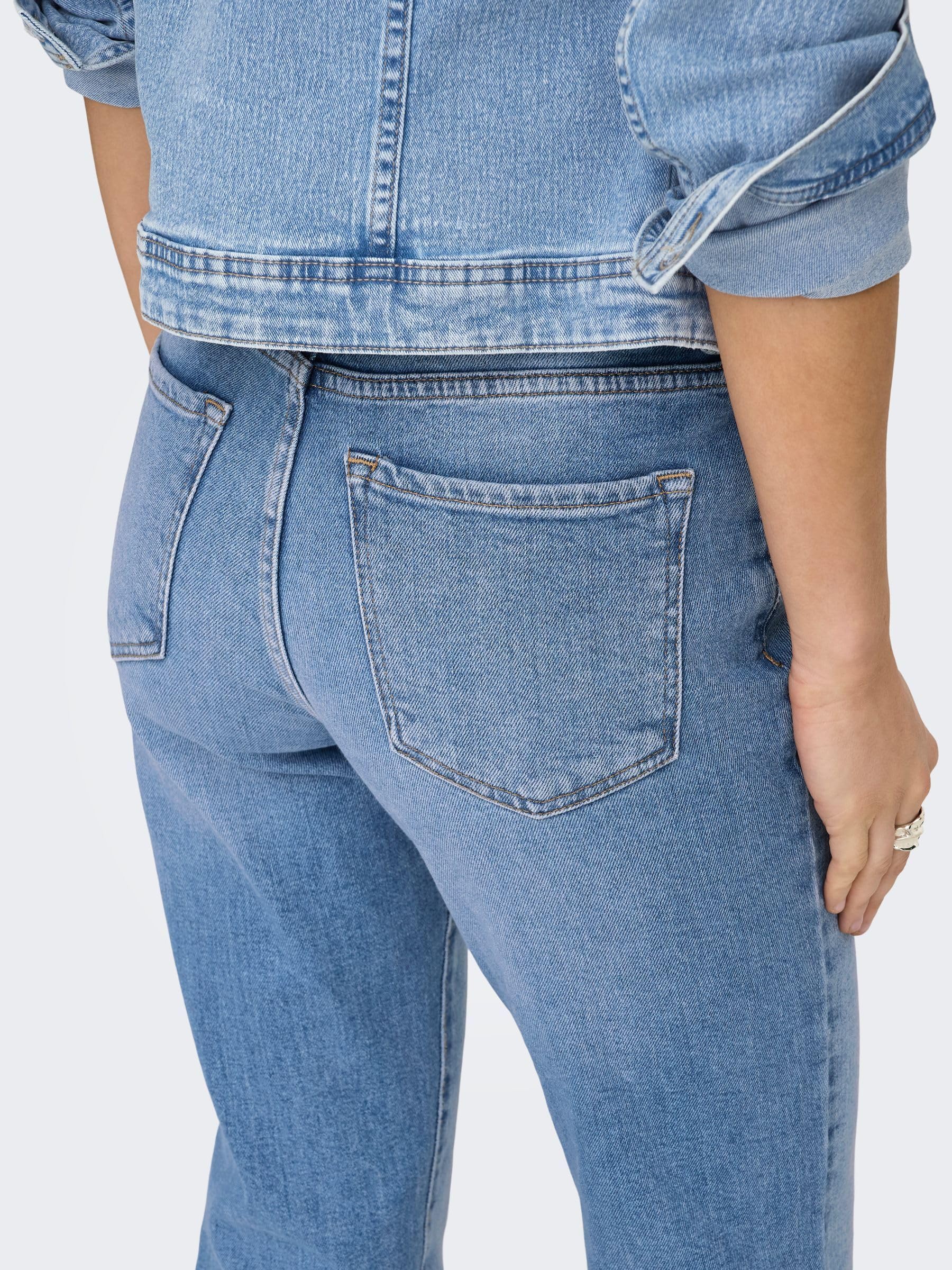 ONLY Female Skinny Jeans ONLPAOLA Hohe Taille Skinny Fit Jeans