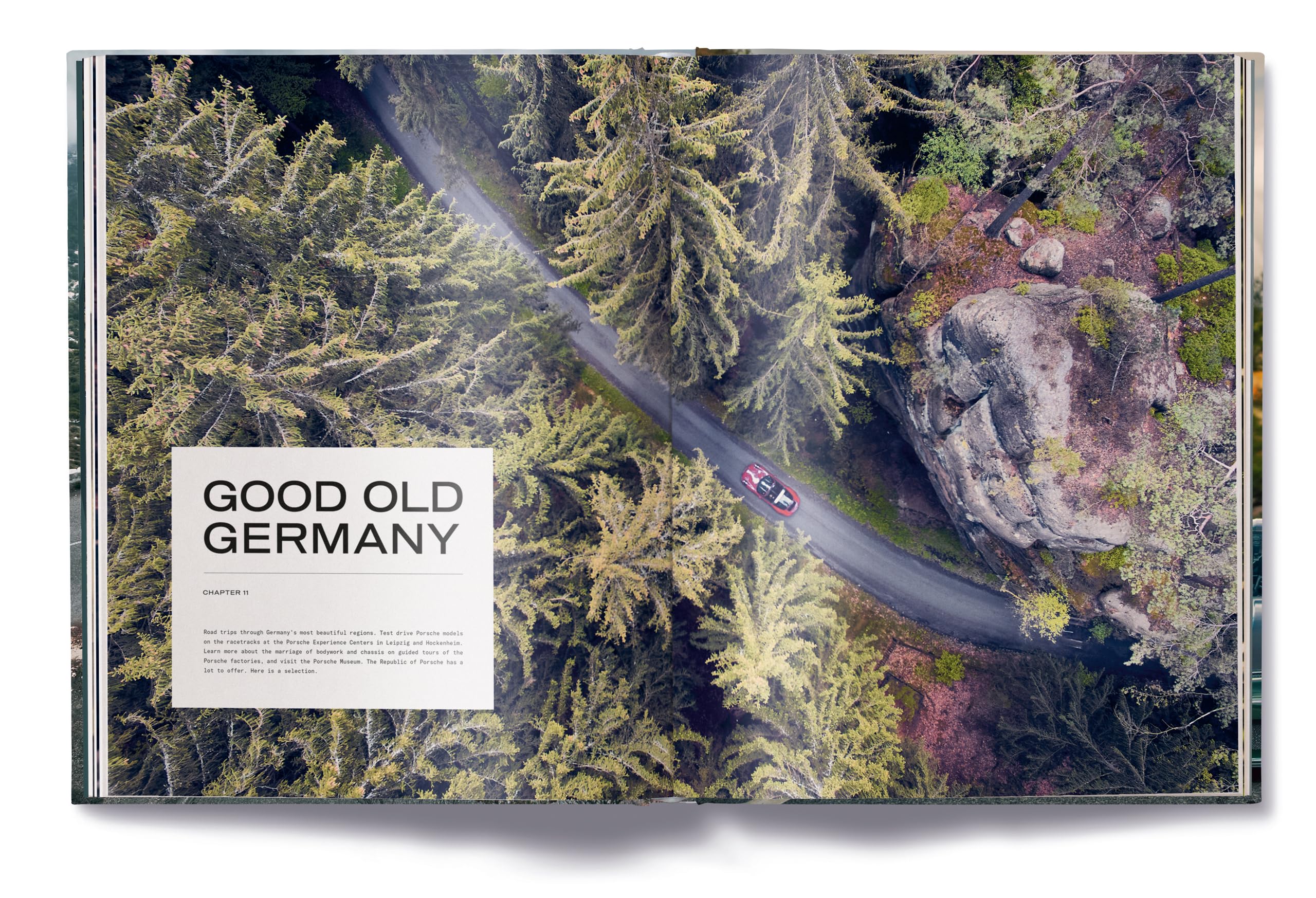 Porsche Escapes /anglais: From Mountain Passes to Coastal Highways