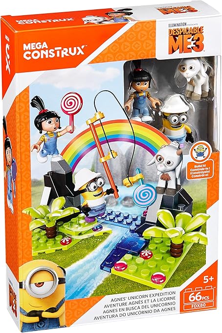 Amazon メガブロック メガコンストラックス ミニオンズ アグネスとユニコーンのお出かけ 66ピース Fdx80 ブロック おもちゃ Amazon メガブロック メガコンストラックス ミニオンズ アグネスとユニコーンのお出かけ 66ピース Fdx80 ブロック おもちゃ