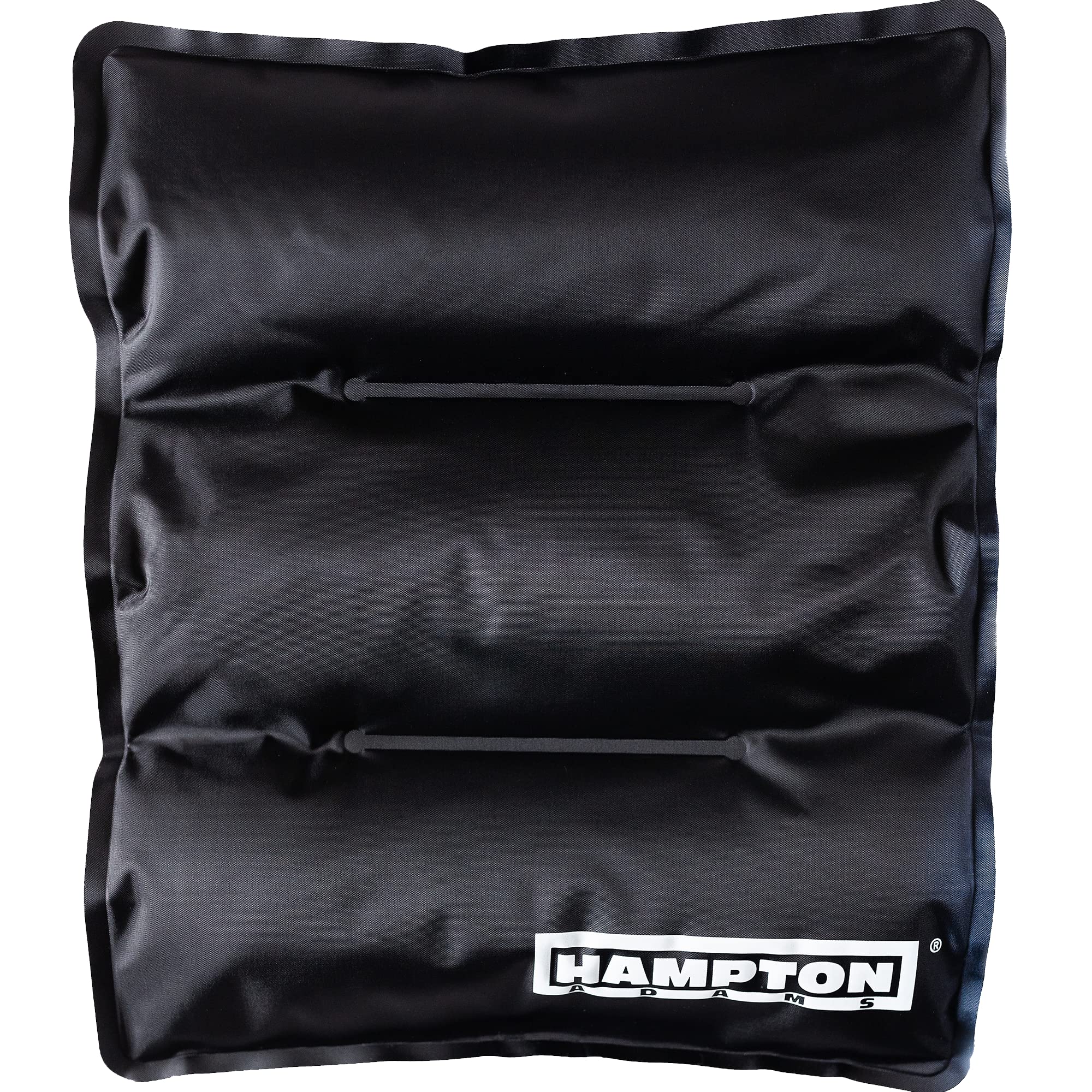 Hampton Adams | Reusable Ice Pack for Injuries (Hot & Cold Therapy) Soft Gel, Flexible Medical Grade Compress Black