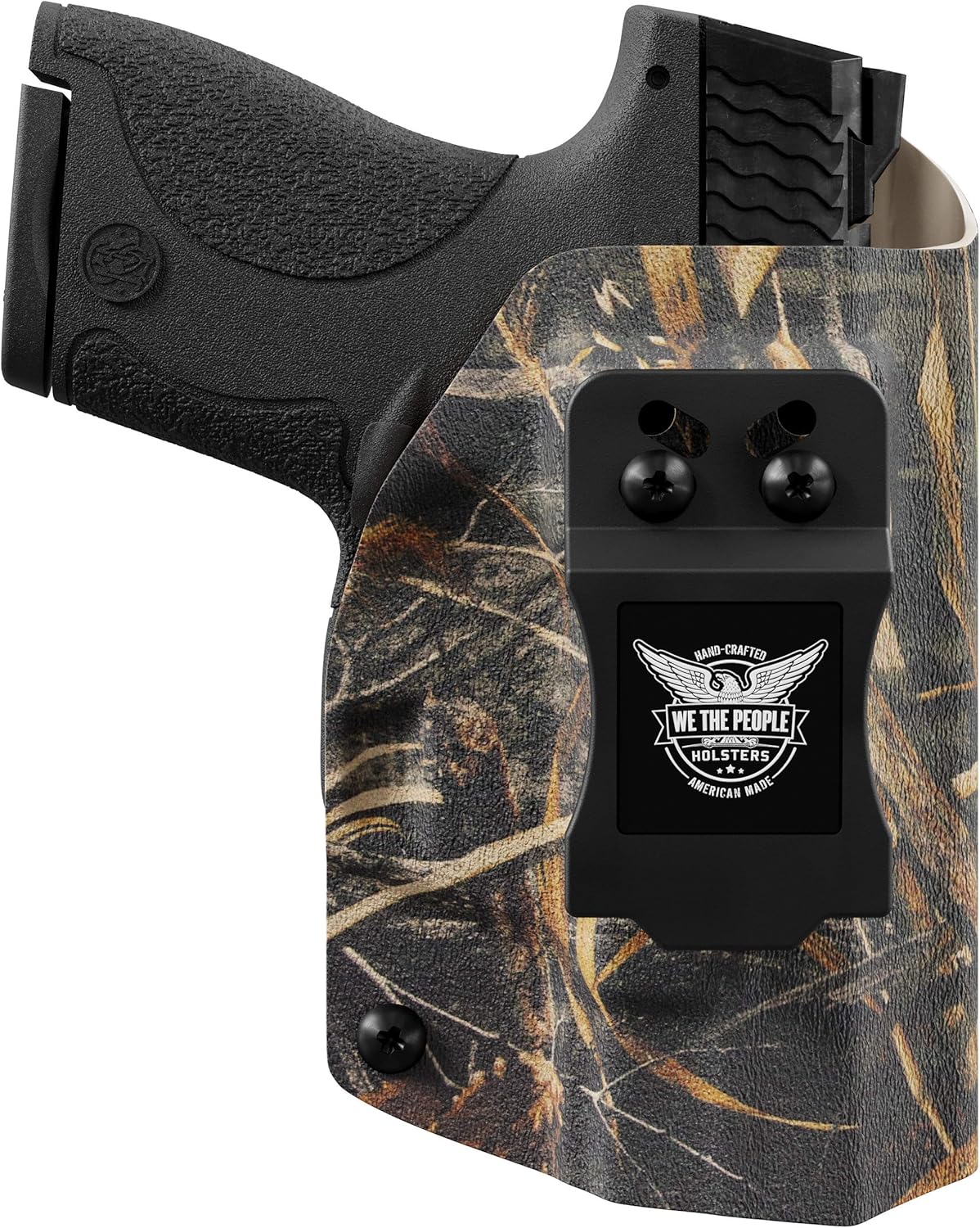 We The People Holsters - Realtrees MAX-5 Camo - Inside Waistband Concealed Carry - IWB Kydex Holster - Adjustable Ride/Cant/Retention
