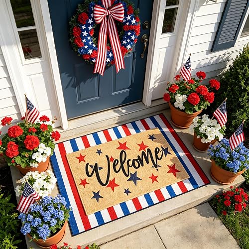 TIKIRUGI Patriotic Layered Mat Set (2 Pcs)