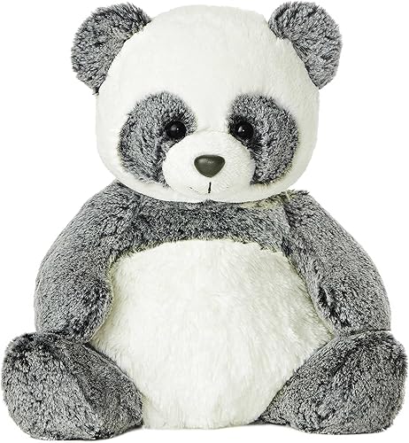 Aurora® Snuggly Sweet & Softer™ Ping Panda™ Animal de Peluche - Compañero Reconfortante - Juego Imaginativo - Blanco 11.5 Pulgadas