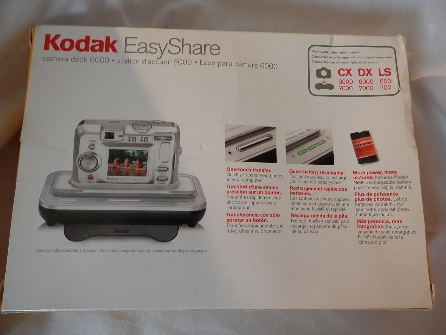Kodak EasyShare Camera Dock 6000 (for CX/DX 6000, LS 600 & LS 700 Series Cameras)