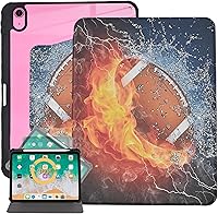 Vista 1 de Funda para iPad (A16) 11ª/10ª generación de 10.9 pulgadas 2025/2022, piel sintética con soporte giratorio de 360 grados, cubierta protectora de TPU