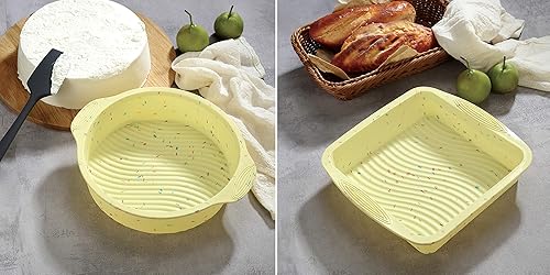 Miniatura 11 de Juego de 51 moldes de silicona para hornear, incluye molde para hornear, molde para pasteles, molde para pasteles, molde para tostadas, molde