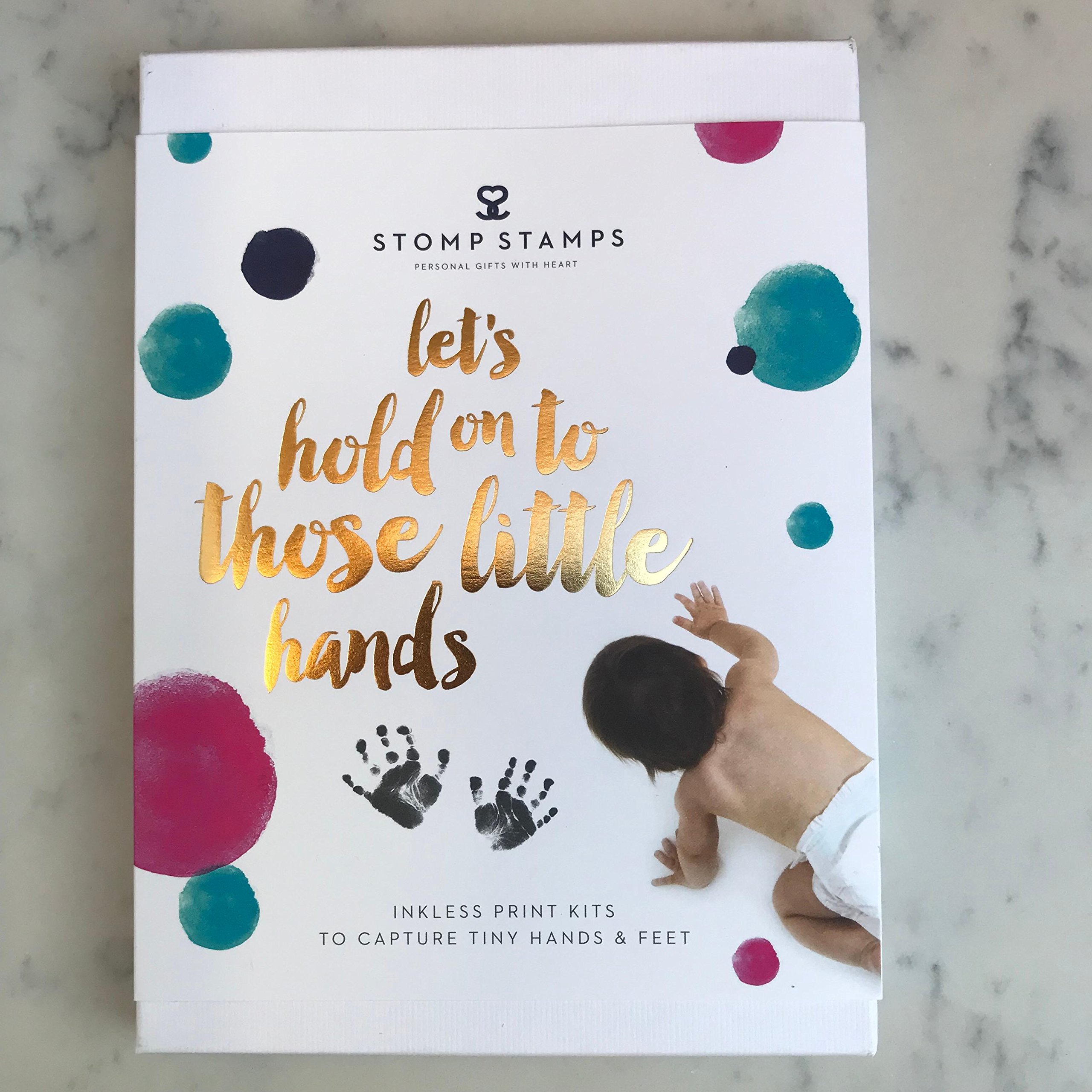 StompStamps Handprint/Footprint Inkless Kit