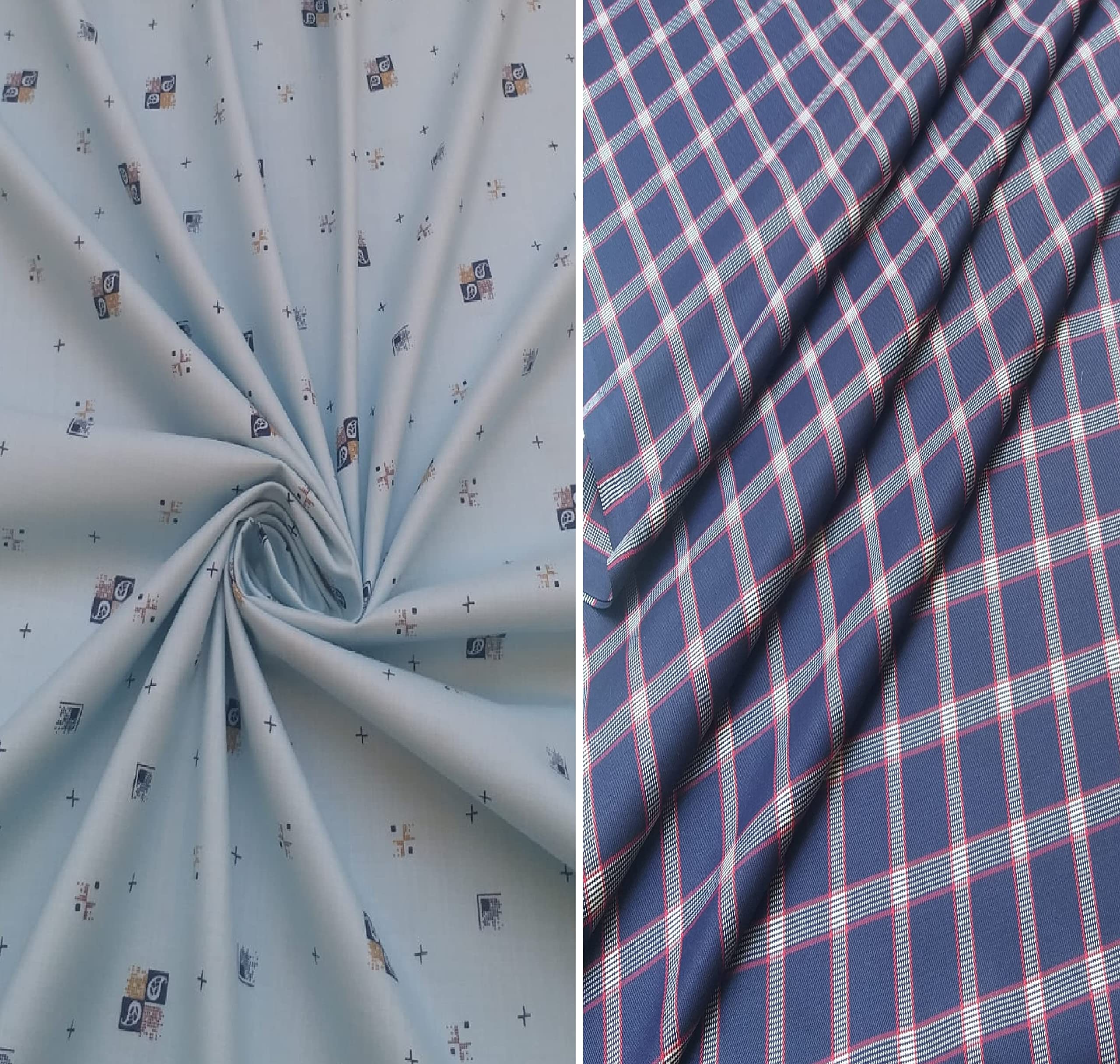 Pri & Su CottLinns Combo of Cotton Floral Shirt 500057 & Trouser 900102-picture-9