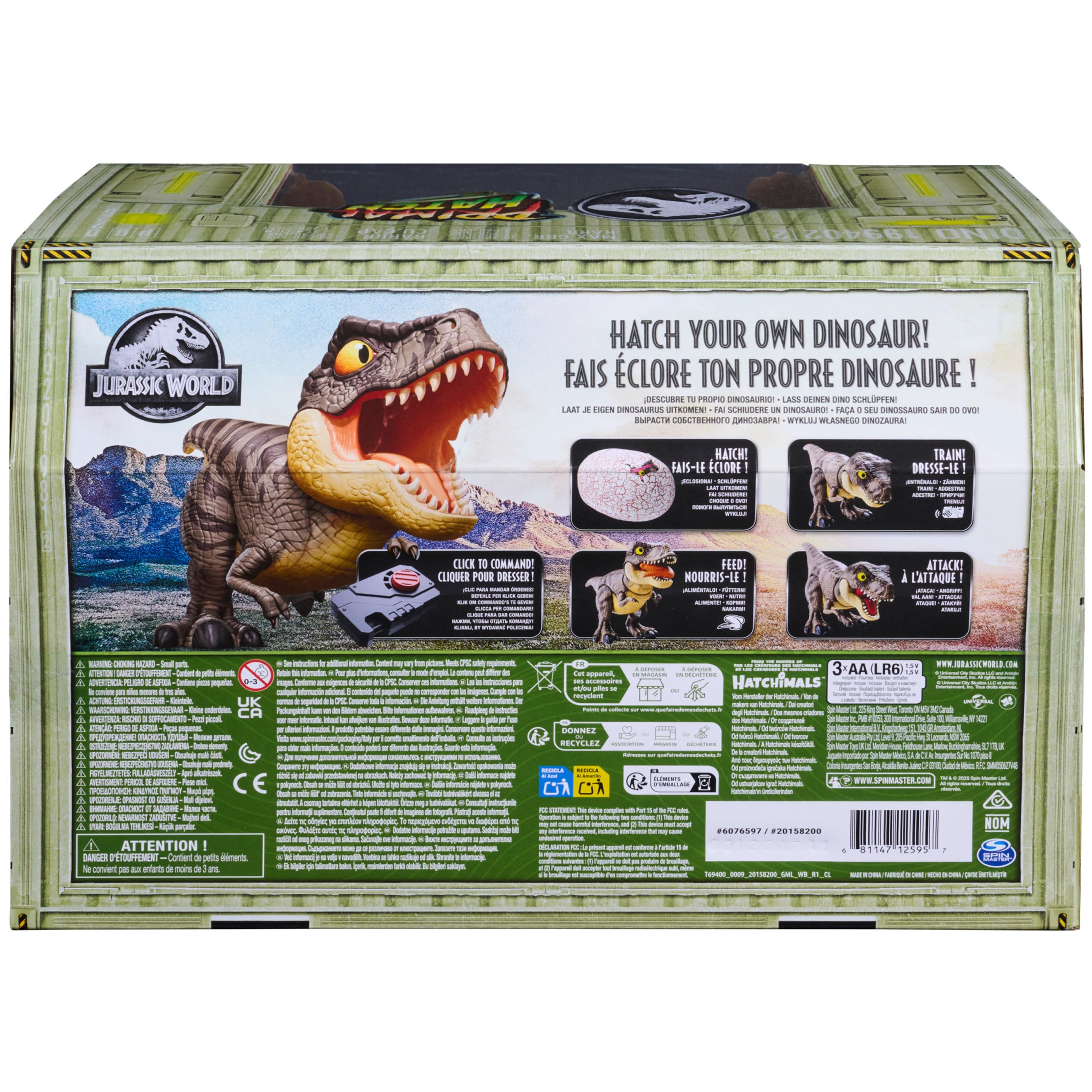 Primal Hatch T-Rex Dinosaur Egg - Interactive Toy -10