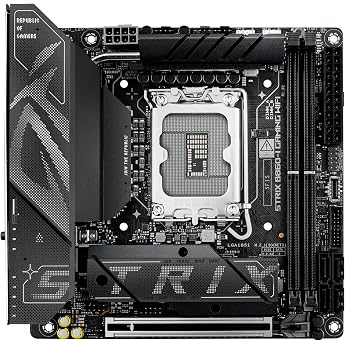 ASUS ROG Strix B760-I Gaming WiFi Motherboard Socket Intel LGA 1700 | Intel B760, Mini ITX, DDR5 Memory, WiFi 6E, PCIe 5.0, 2