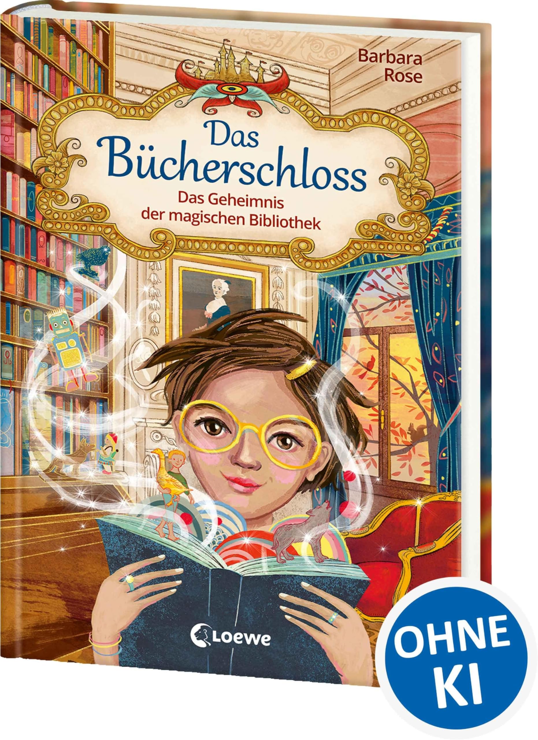 Das Bücherschloss (Band 1) - Das Geheimnis der magischen Bibliothek: Zauberhaftes Kinderbuch für Mädchen und Jungen ab 8 Jahre