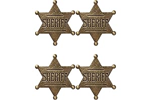 Pink Hollywood Sheriff Badge