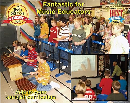 Miniatura 6 de Panyard Jumbie Jam juego de tambores de acero de lujo, color azul, Azul, azul