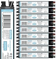 Vista 7 de OHLECTRIC Repuesto para ICN2P32-SC Lámpara 1 y 2 – Balasto Fluorescente T8, Reemplazo de Balasto Electrónico 120-277 Voltios, Arranque Instantáneo