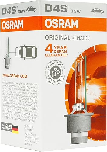 Miniatura 6 de OSRAM XENARC ORIGINAL D4S HID, bombilla de faro de xenón, 66440, caja de cartón plegable (1 unidad)