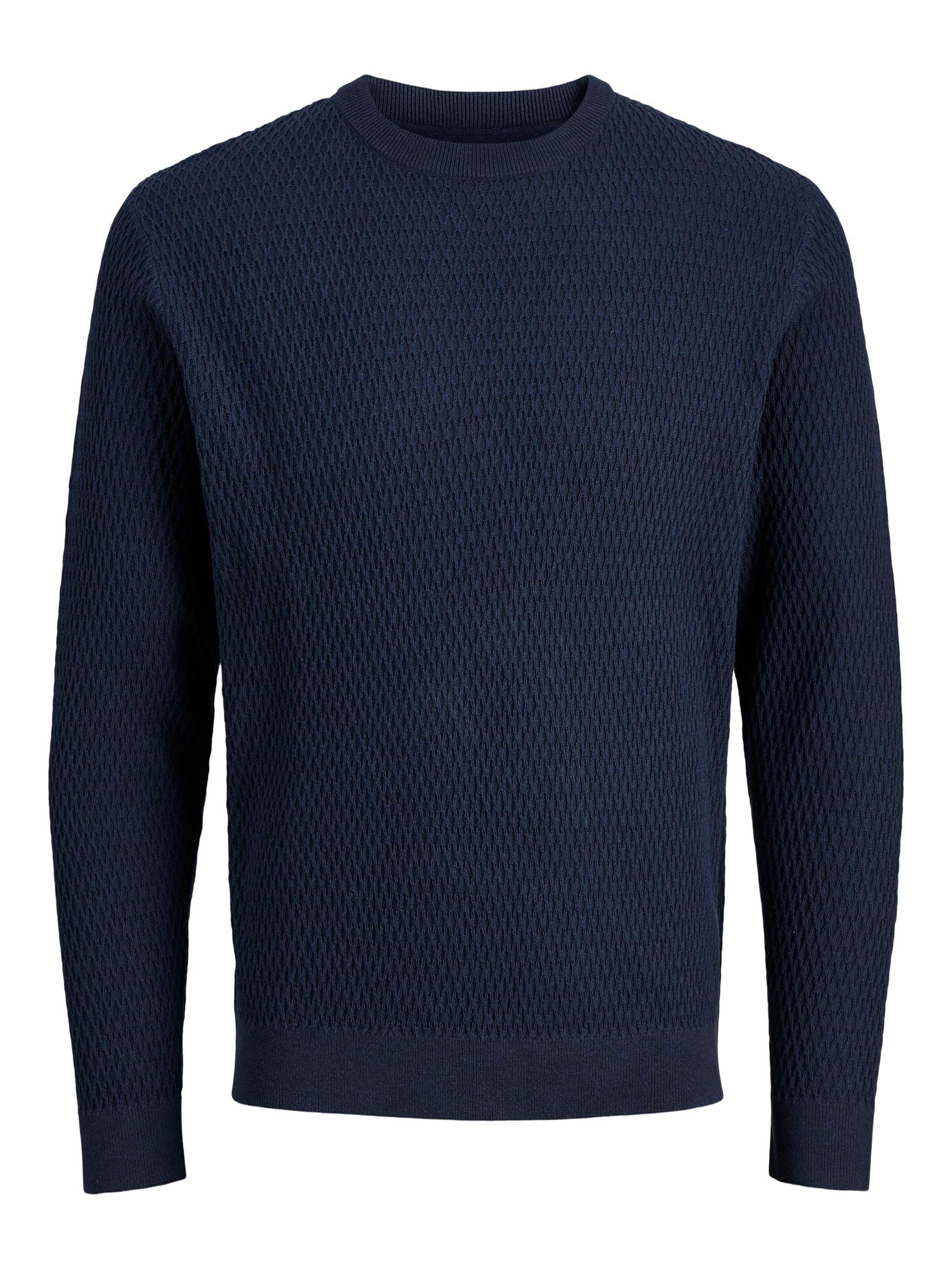JACK & JONES Herren Jprblareagan Knit Crew Neck Jprblareagan Knit Crew Neck (1er Pack)