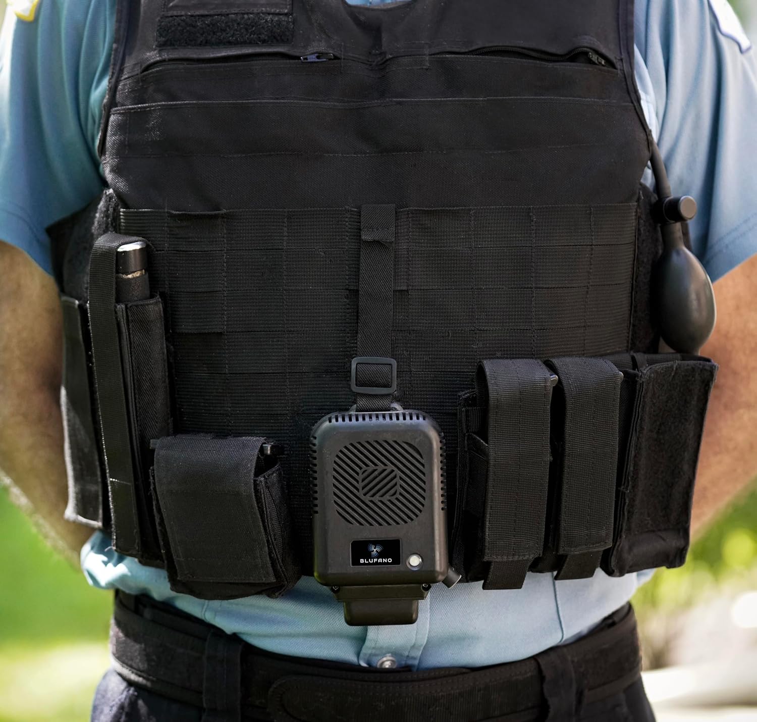 Blufano Vest Fan for Ventilation and Cooling of Body Armor, Black - Image 7