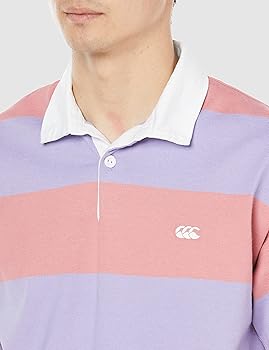 Amazon.co.jp: [カンタベリー] S/S 4INCH STRIPE RUGBY JERSEY