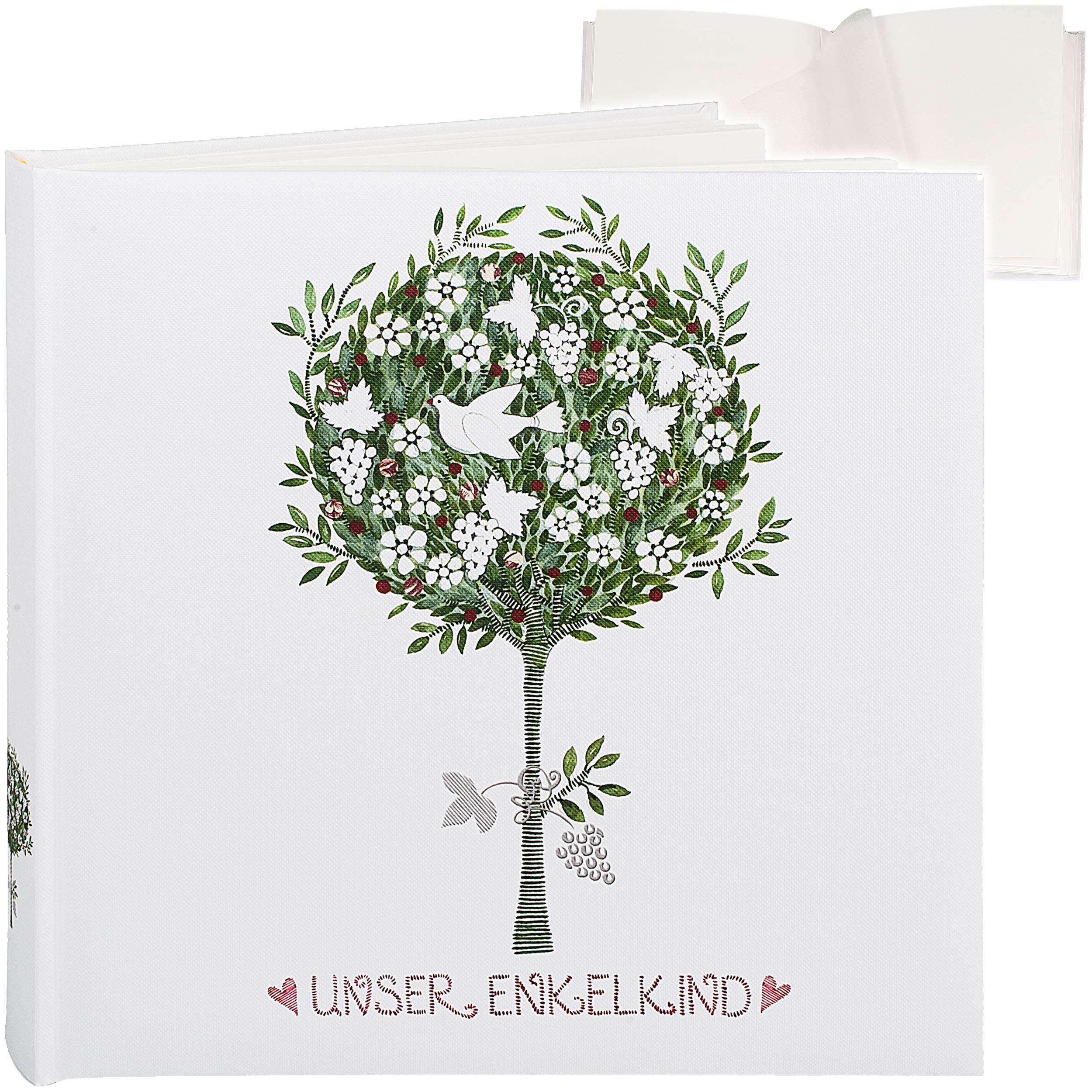 alles-meine.de GmbH 3 TLG. Set: großes XL - Fotoalbum/Fotobuch + Babytagebuch - Erinnerungsalbum unser Baby + unser Enkelkind Album - Buch - zum selbst gestalten + Seiten z..