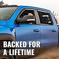 Vista 3 de Auto Ventshade [AVS] Protectores de lluvia en el canal para Ford F-150 2004 - 2008, SUPERCREW SOLAMENTE; Lincoln Mark LT 2006 - 2008, CREW CAB, solo