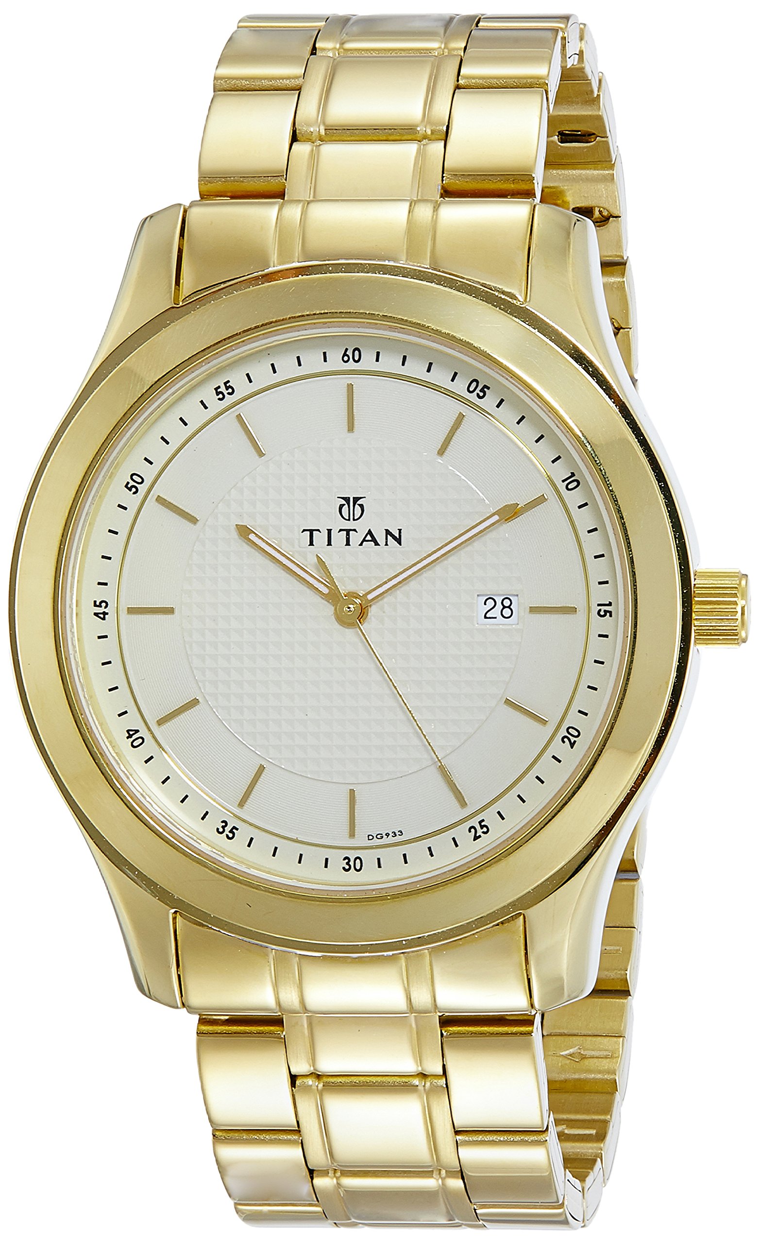 Titan Regalia Quartz Analog with Date Champagne Dial Stainless Steel Strap Watch for Men-NS1627YM04 (B077YDPBN4) Amazon Price History, Amazon Price Tracker