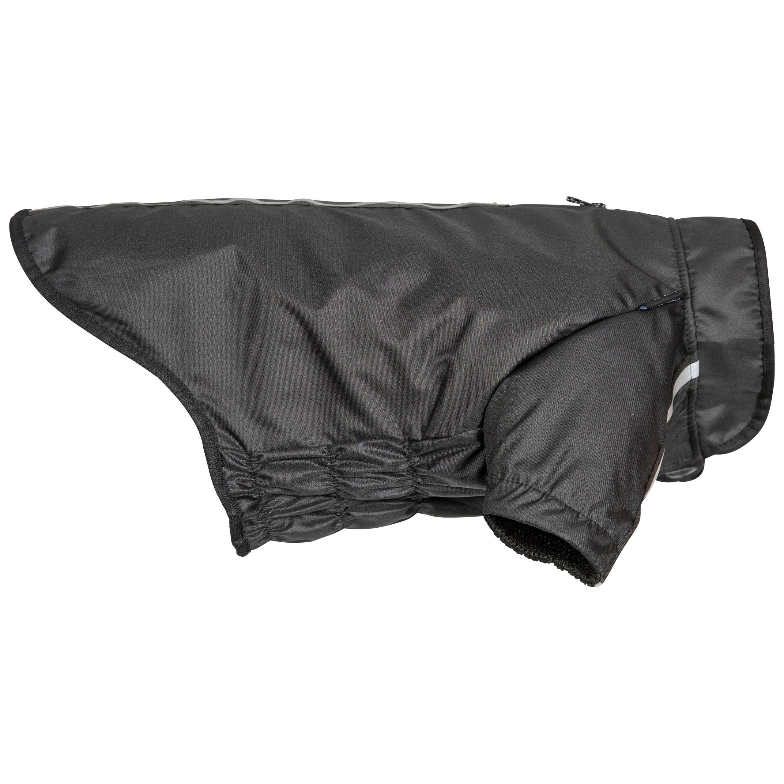 Trespaws Waterproof Dog Coat Harness Access Anti Static Mesh Lining Khaos, Black - Image 3