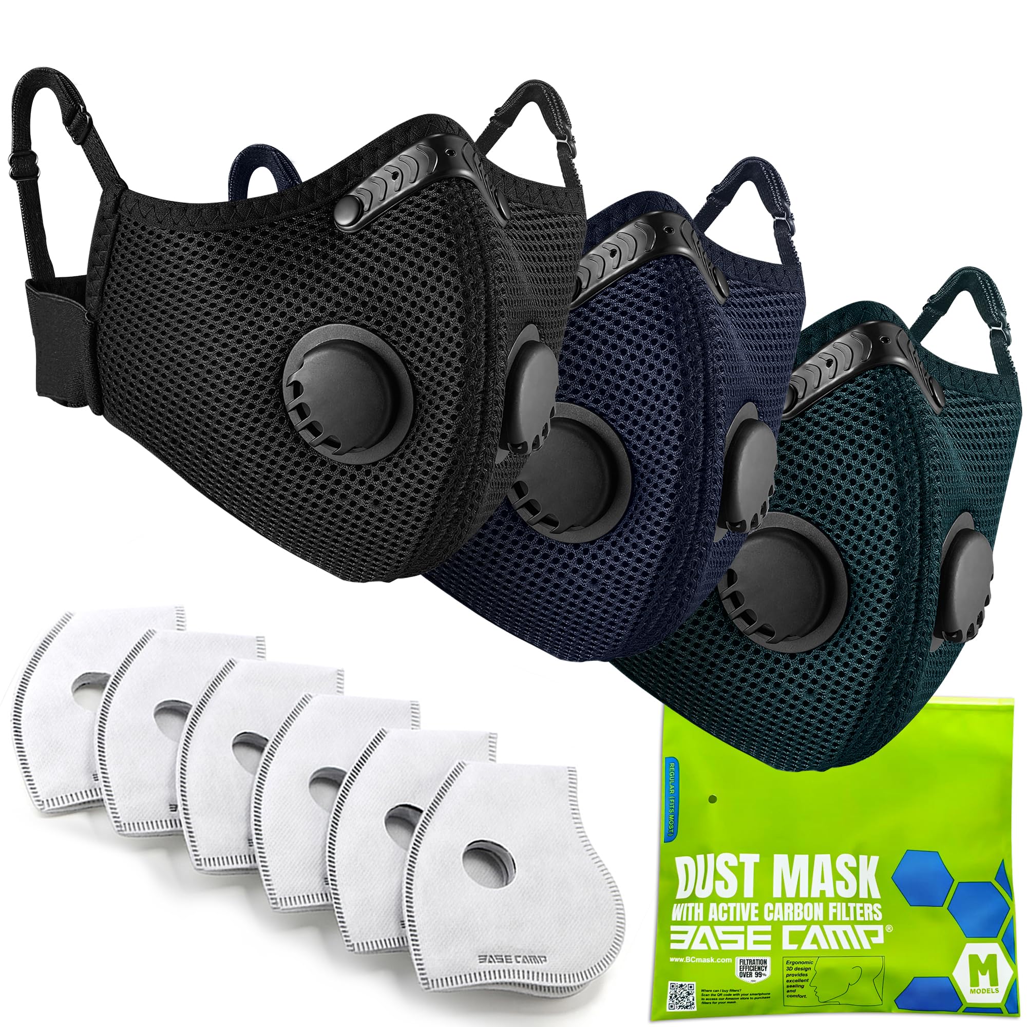 BASE CAMP M Plus Dust Mask - Woodworking & Safety -1