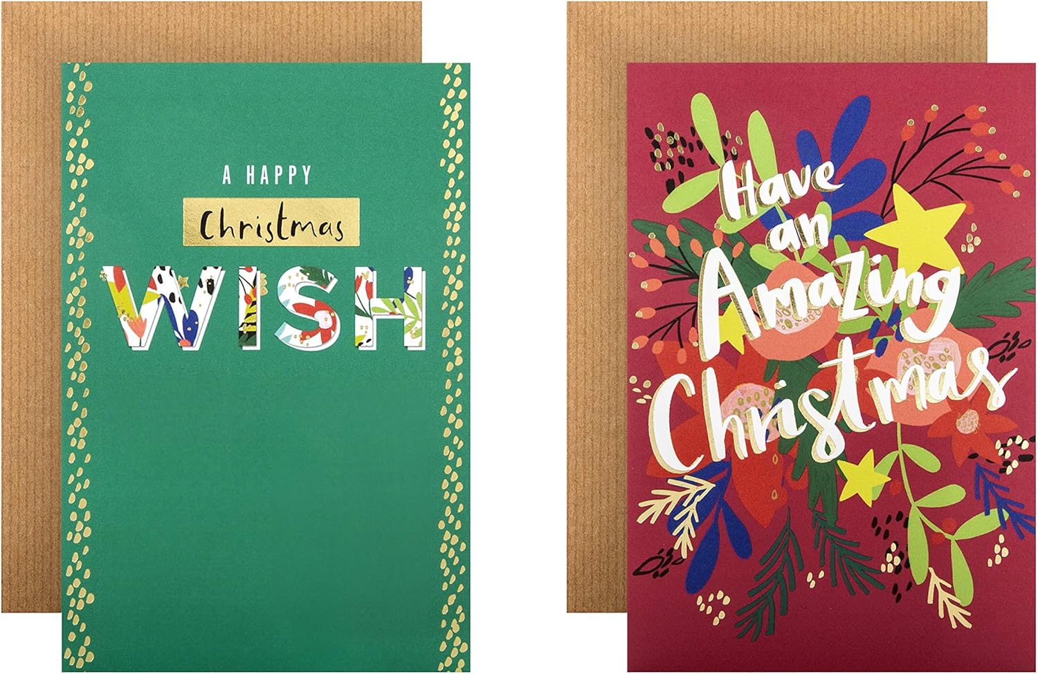 Xmas Brights Boxed Charity Christmas Cards from Hallmark 12 Cards in 2