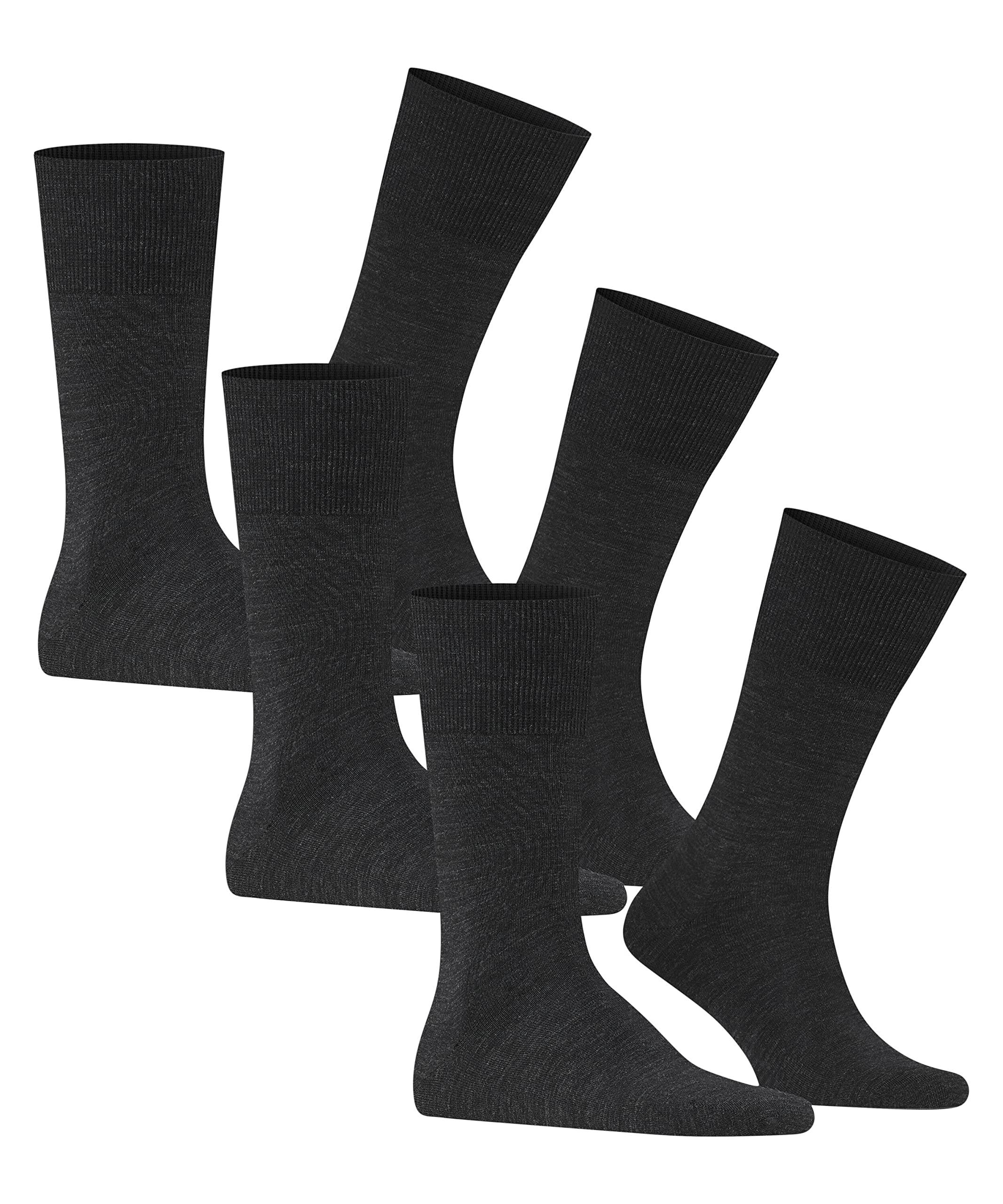 Falke Airport 3-Pack Socken Feuchtigkeitsregulierend Passform Schurwolle – Bild 2