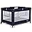 Dream On Me Zazzy Portable Playard with Bassinet in Navy, Packable and Easy Setup Baby Playard, Lightweight and Portable Playard for Baby with Mattress and Travel Bag