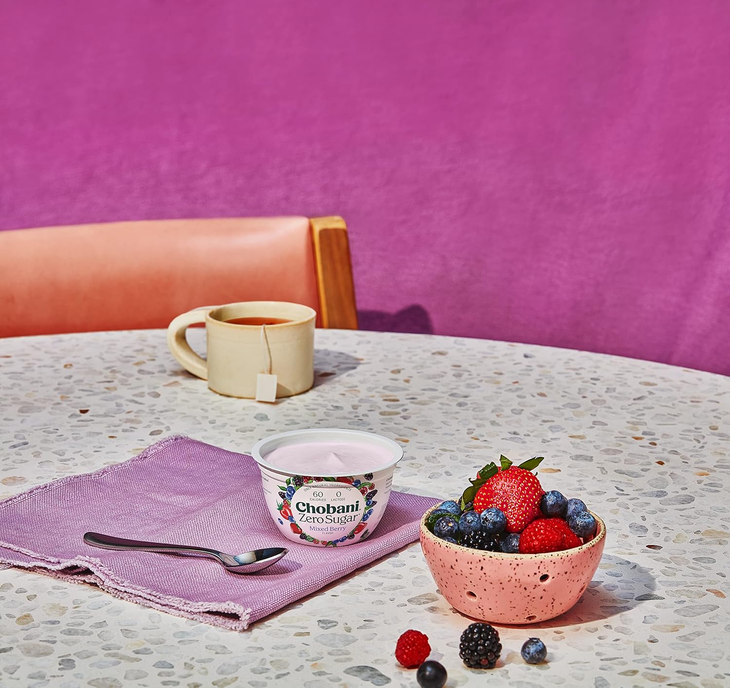 Chobani® Zero Sugar* Mixed Berry 5.3oz