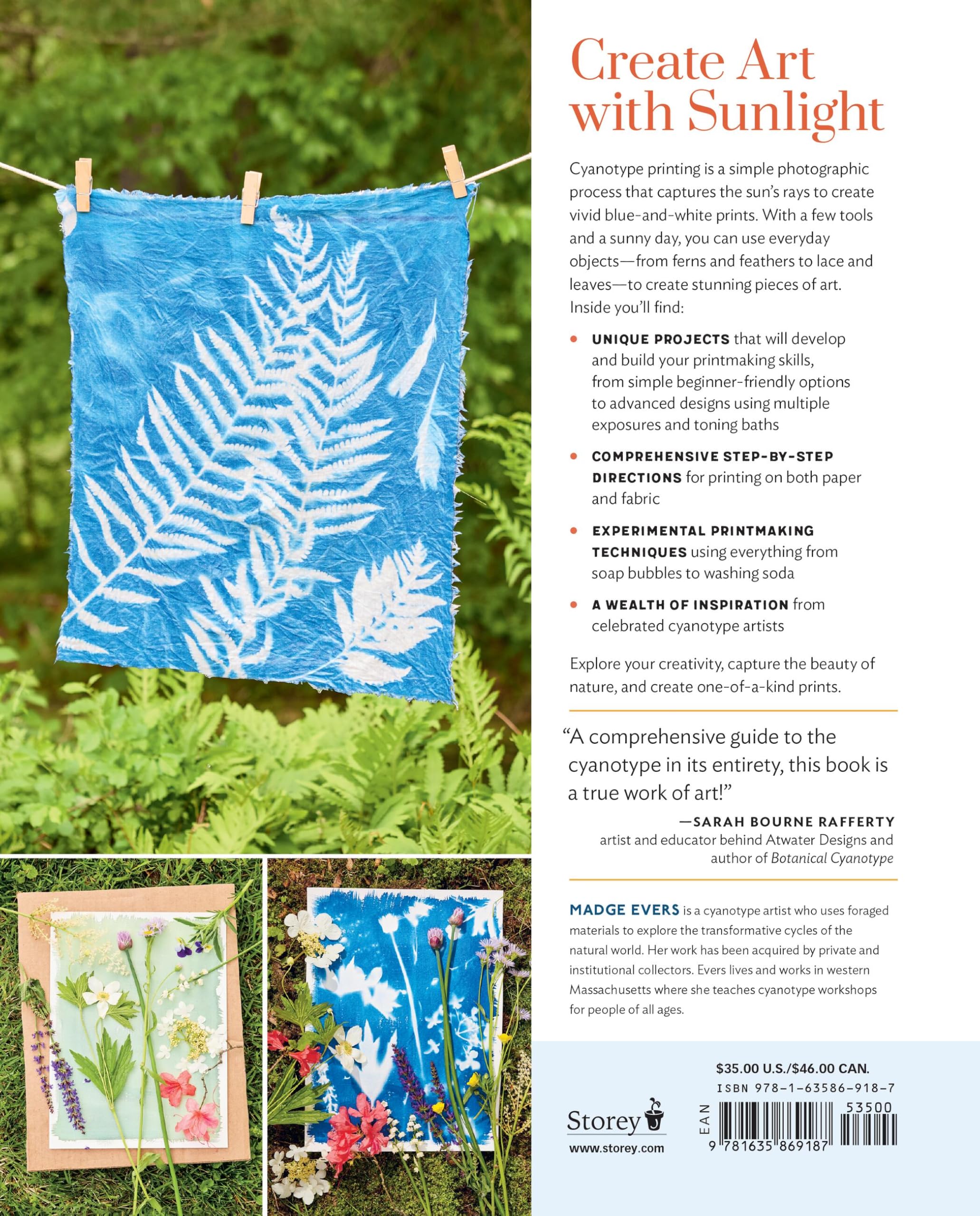 Printing with the Sun: Capturing the Beauty of Nature with Cyanotypes